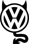 VW matrica ördög