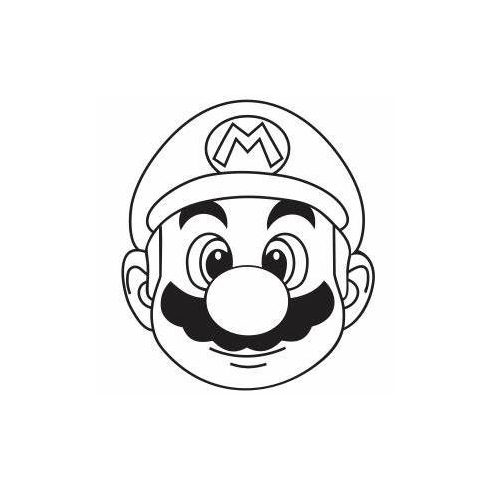 Super Mario Fej 1 matrica