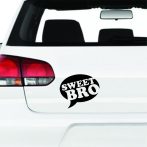Sweet Bro szövegbuborék - Autómatrica